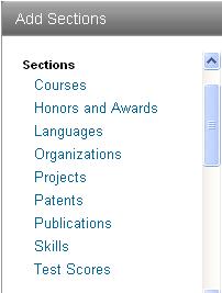 linkedin-sections