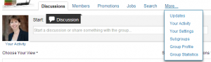 LinkedIn Group Leaving a LinkedIn Group