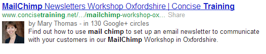 Mail chimp - social proof