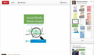 Pinterest Business Books Board